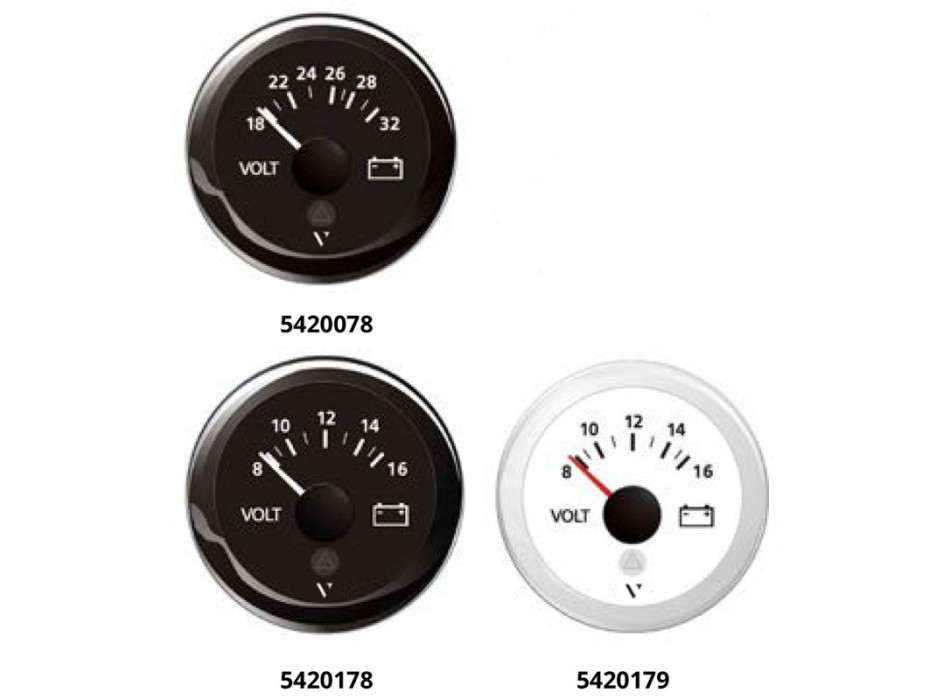 COLORE BIANCO SCALA 8-16V 12V