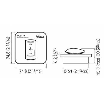 COMANDO DA PLANCIA WCS830