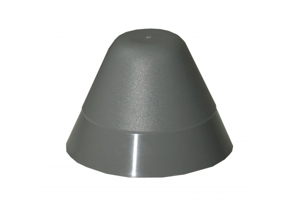 CONO TERMINALE GRIGIO RAL 7035