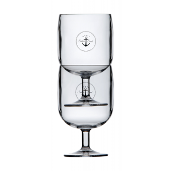 COPPE DA VINO CM  Ø 7,3 x 13,6H - SET 6 PEZZI