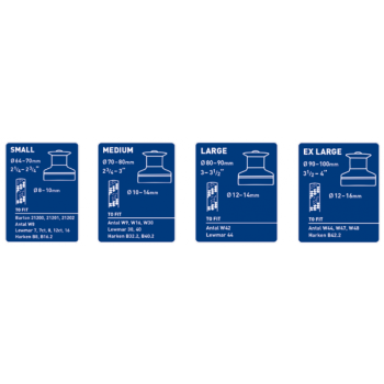 COPPIA WINCHER Ø MM.80/90