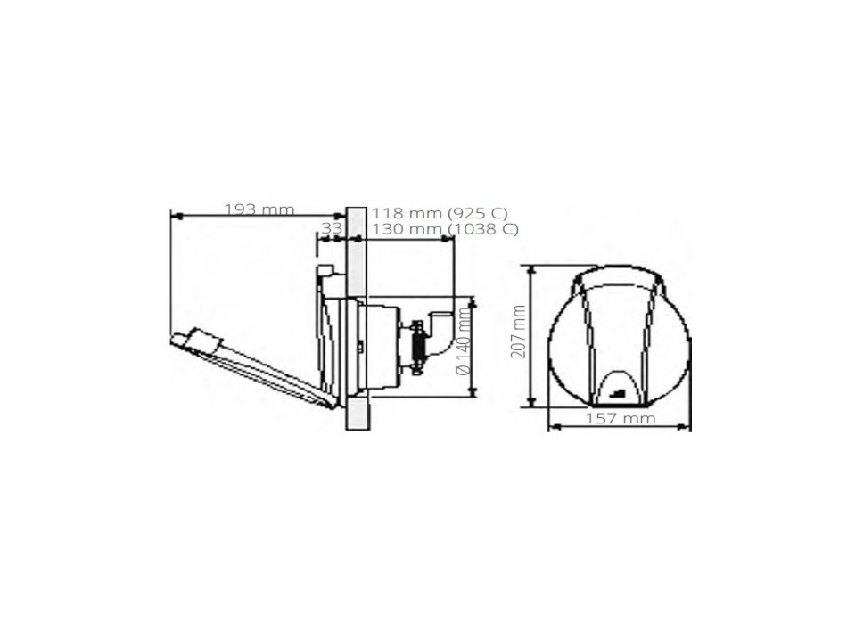 COVER PER POMPA 925C