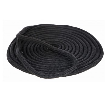 DOPPIA TRECCIA IMPIOMBATA Ø24MM X 15MT NERA