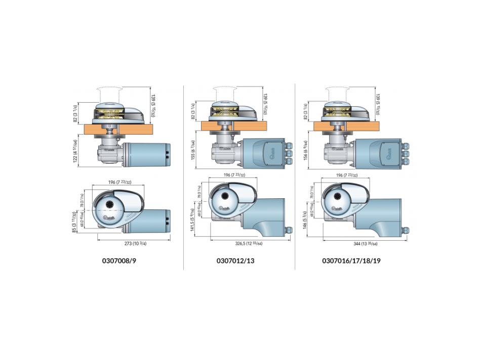 DP2 C/CAMPANA 1000W 12V B.8