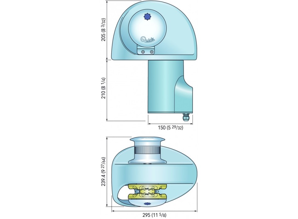 EAGLE C/CAMPANA 1000W 24V B.8