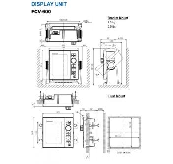ECOSCANDAGLIO FURUNO FCV-600