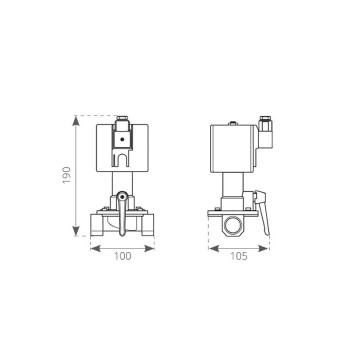 ELETTROVALVOLA 24 V.