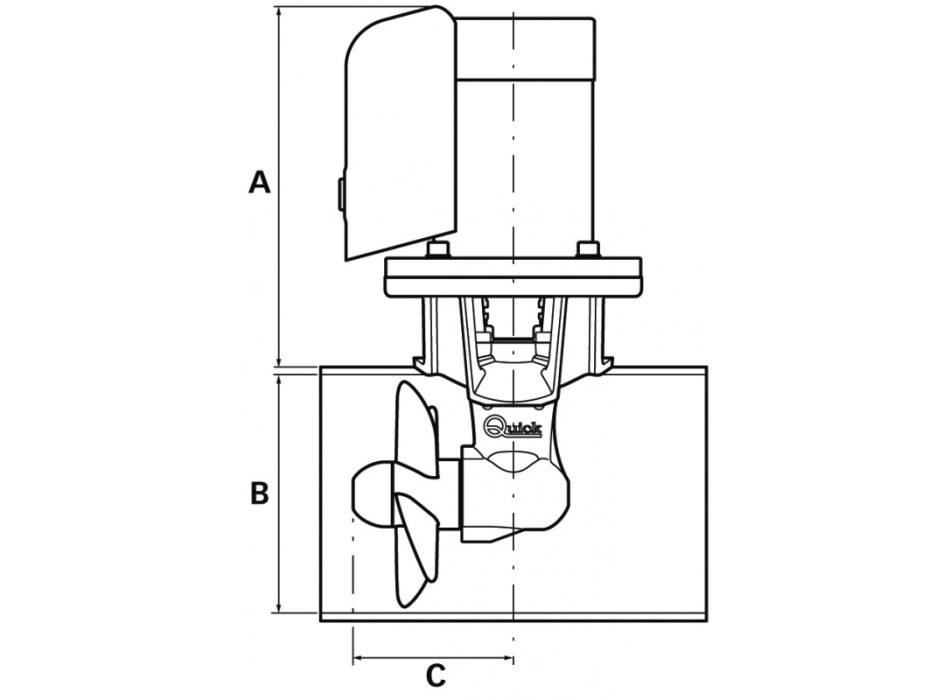 ELICA BTQ 125 C-40KG 12V