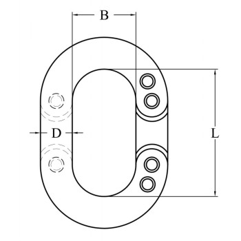 FALSAMAGLIA INOX Ø MM.6