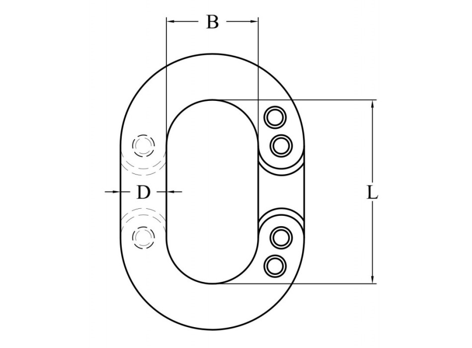 FALSAMAGLIA INOX Ø MM.6