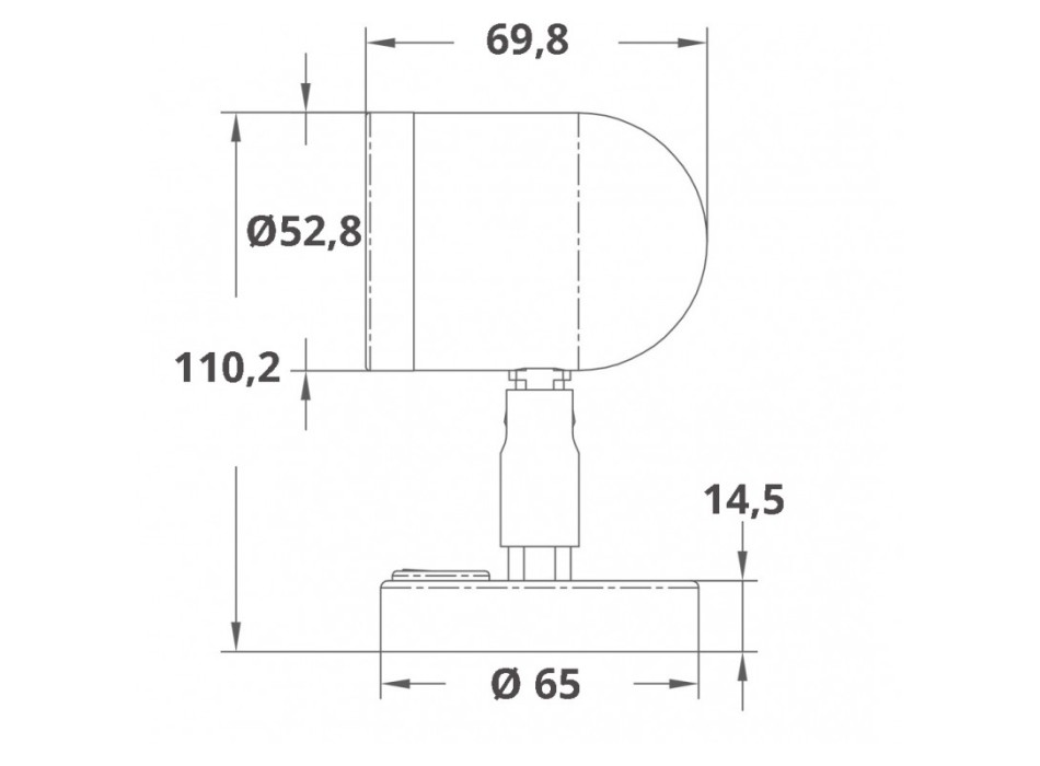 FARETTO ORIENTABILE A LED IN ACCIAIO INOX