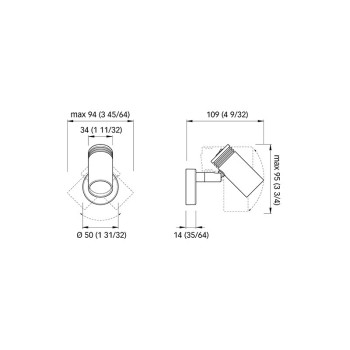 FARETTO ORIENTABILE JACOB