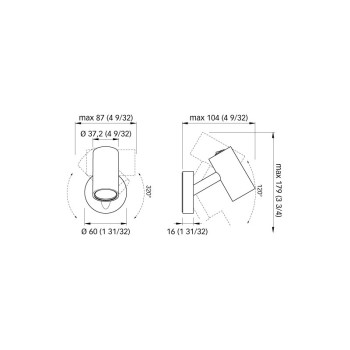 FARETTO ORIENTABILE ROBIN