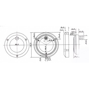 FARETTO SUBACQUEO LUCE BLU