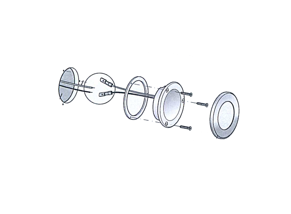 FARETTO TED CT C/INTERRUTTORE TOUCH