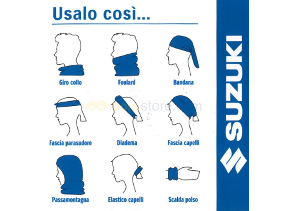 Fascia da collo multifunzione