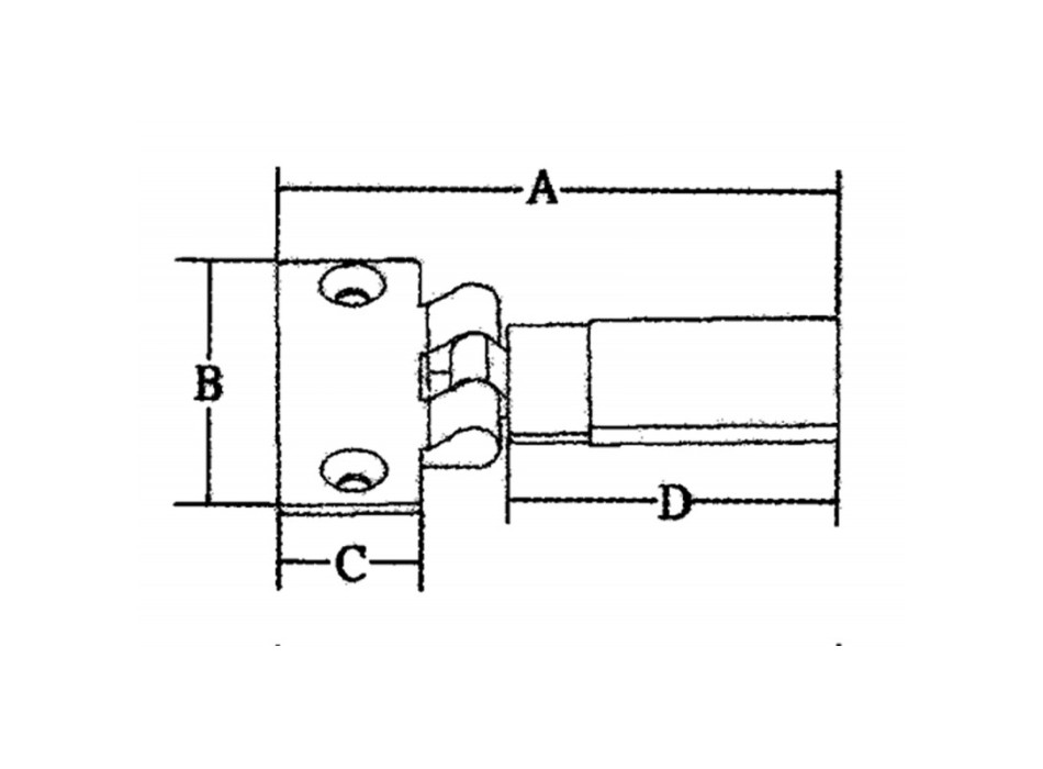 FERMA PORTE/FINESTRE SCORREVOLE