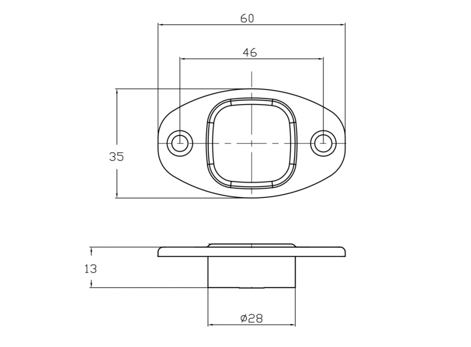 FERMAPORTA INOX 316 "NORD"