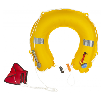 FERRO DI CAVALLO GONFIABILE CON LUCE AD ATTIVAZIONE CON ACQUA DI MARE