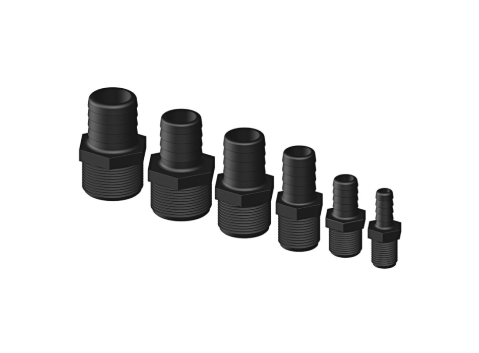 FILETTO 3/4" - PORTAGOMMA 19 MM