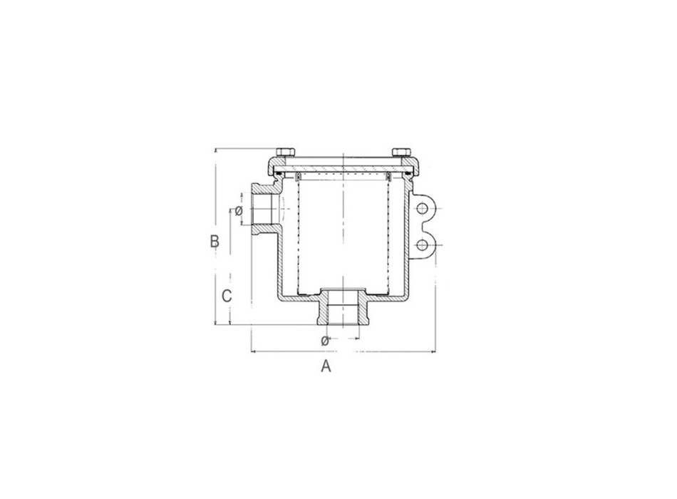 FILTRO ACQUA IONIO 3/4'