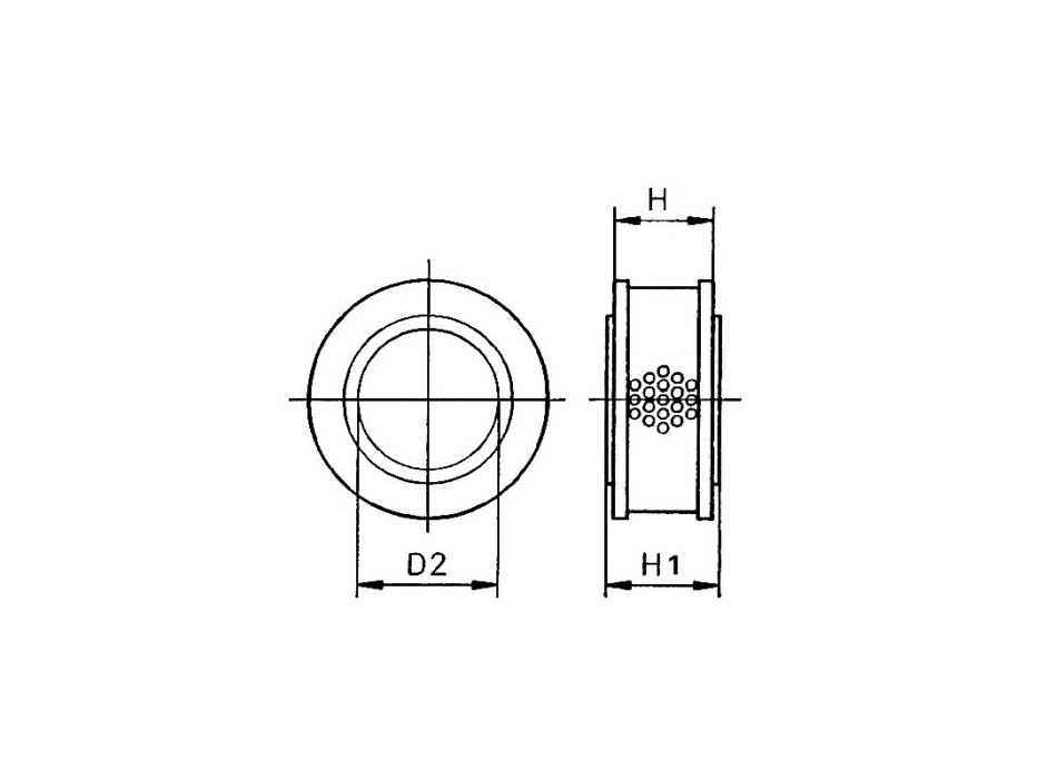 FILTRO ARIA YANMAR 128170/1-12540