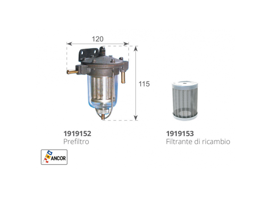 FILTRO DECANTATORE PFG11