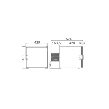 FRIGO-CONGELATORE 40 CUBIC