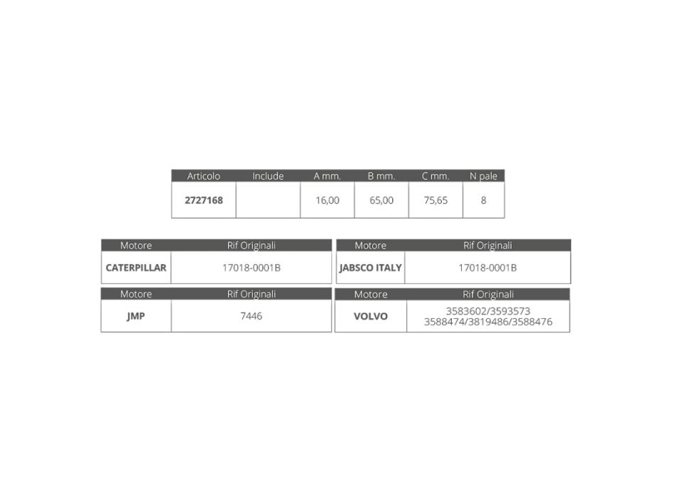 GIR.JAB.17018 VOLVO 3583602-3593573