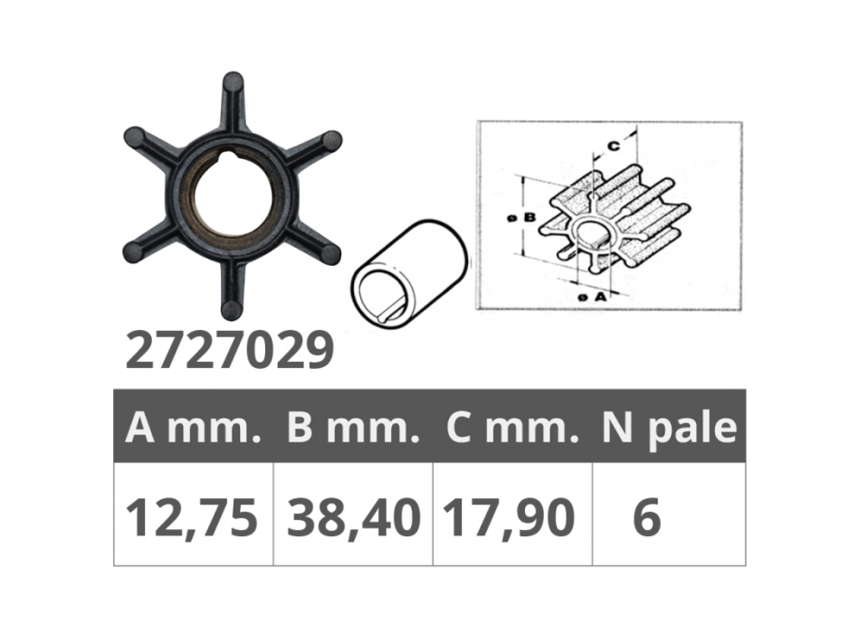 GIR. JOHONSON/EV. 2/4T 8-9,9-15 HP