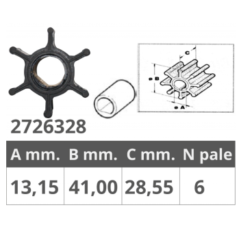 GIRANTE HONDA 4T 5-7,5-8-10 HP