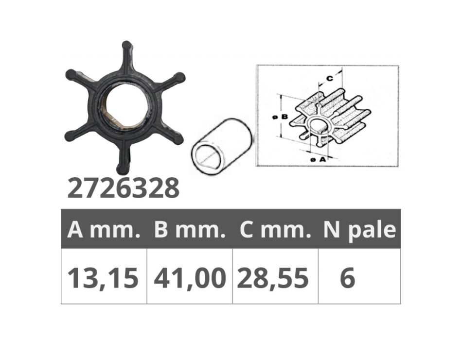 GIRANTE HONDA 4T 5-7,5-8-10 HP
