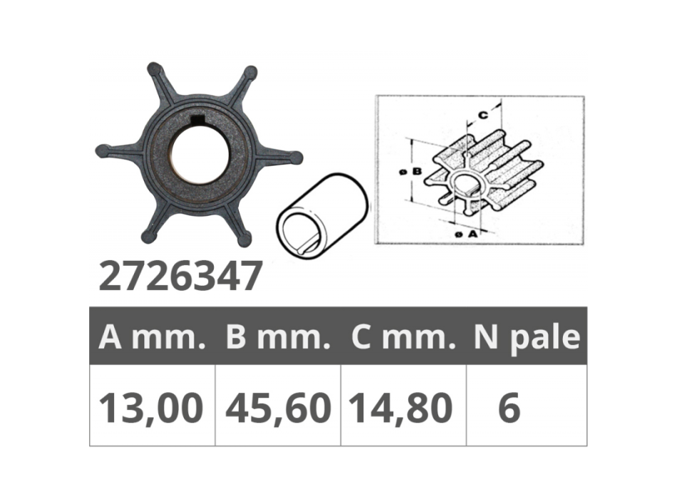 GIRANTE HONDA  4T 8-10HP