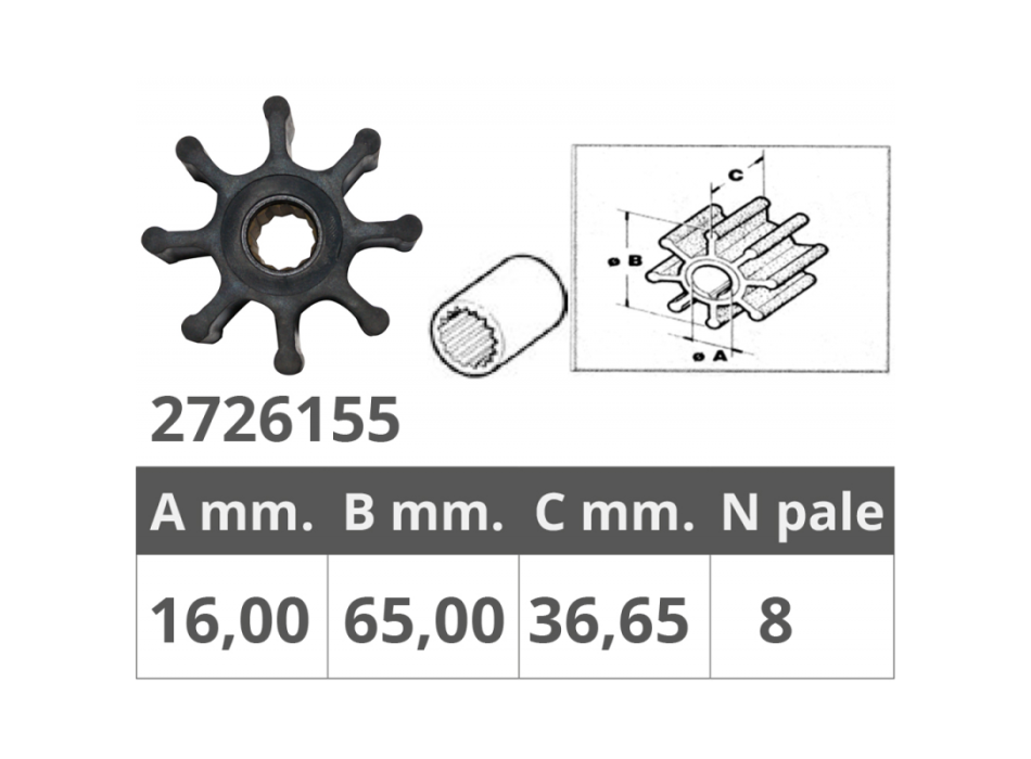 GIRANTE JABSCO 11979-0001