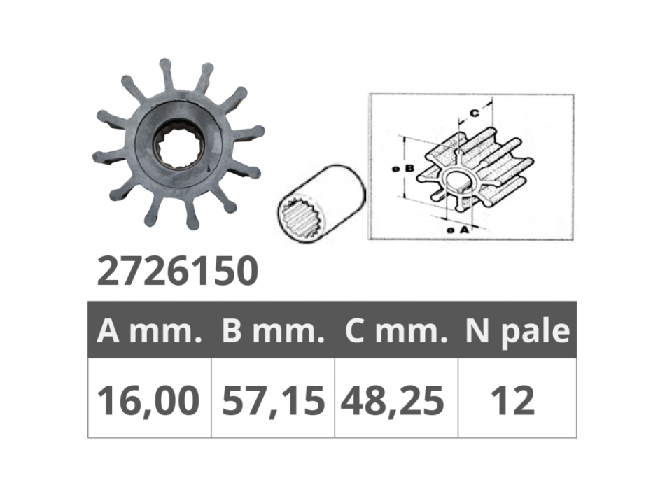 GIRANTE JABSCO 13554-6001