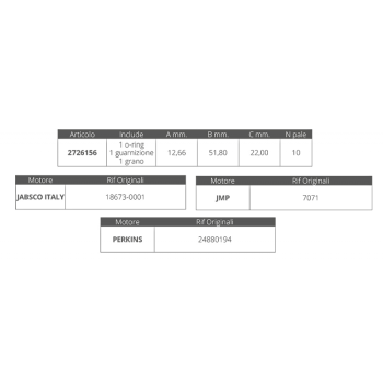 GIRANTE JABSCO 18673-0001