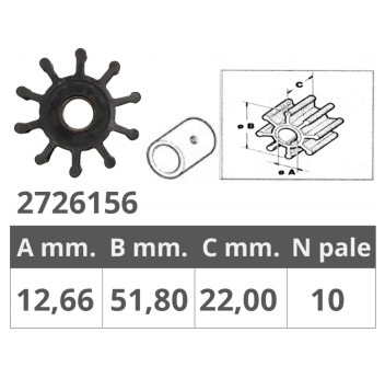 GIRANTE JABSCO 18673-0001