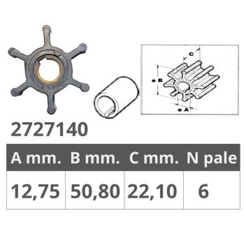 GIRANTE JABSCO 22779 YANMAR 104223-42091