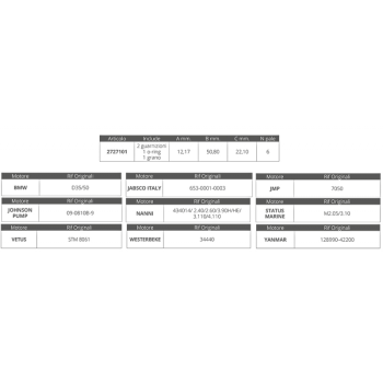 GIRANTE JABSCO 653-0001-3-JOHN.09-0810B