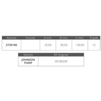 GIRANTE JOHNSON 09-0820B