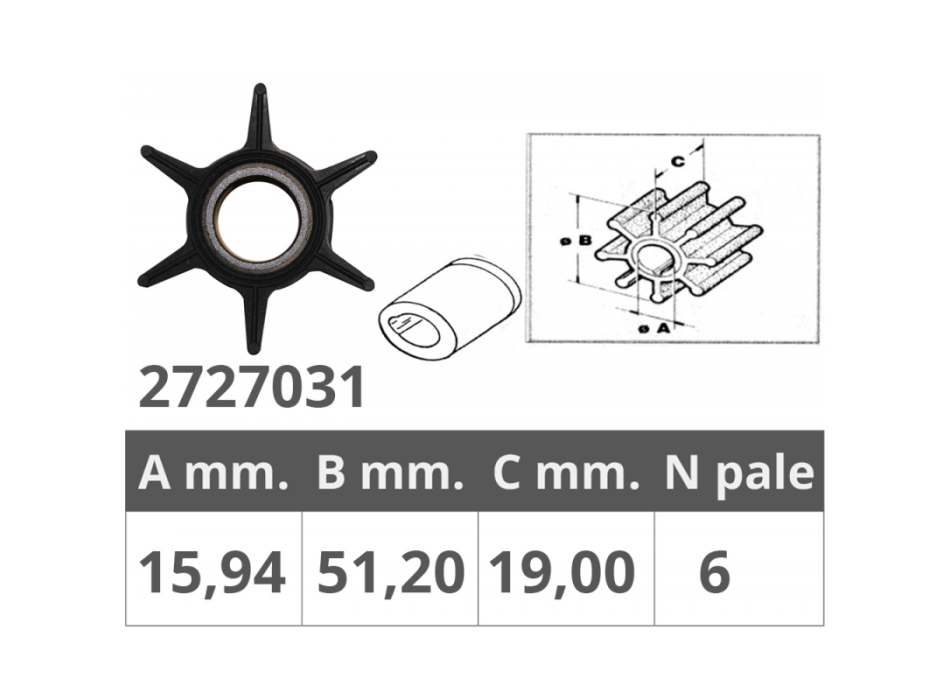 GIRANTE JOHNSON/E.2T 20-25-30-35HP