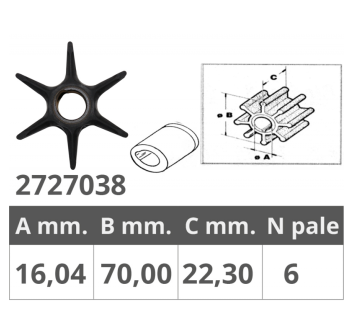 GIRANTE JOHNSON/EV. 2T 40-48-50 HP
