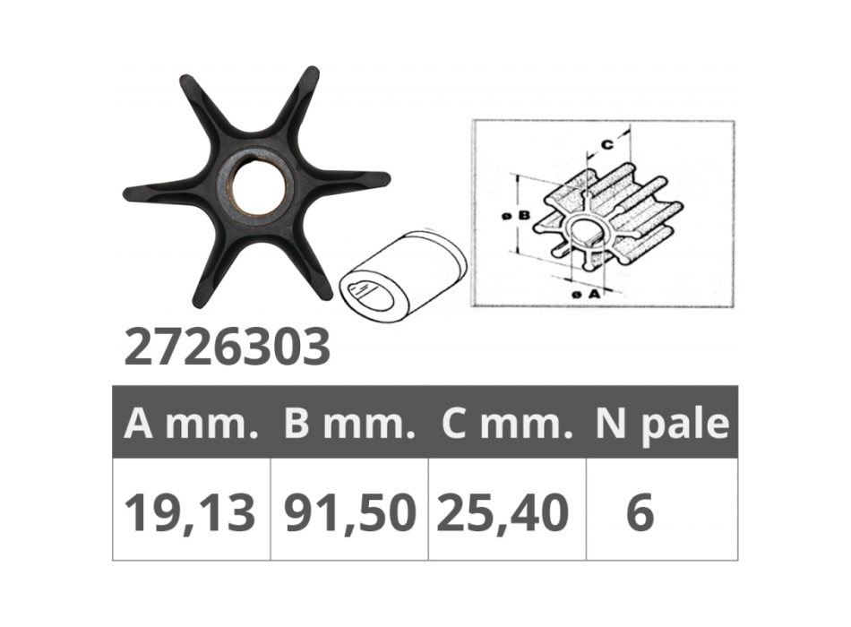 GIRANTE JOHNSON/EV. 2T 40-60HP