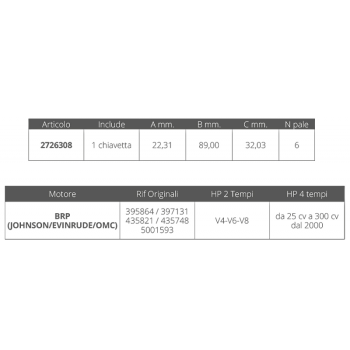 GIRANTE JOHNSON/EV. 2T V4-V6