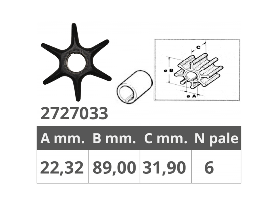GIRANTE JOHNSON/EV. 2T V4-V6
