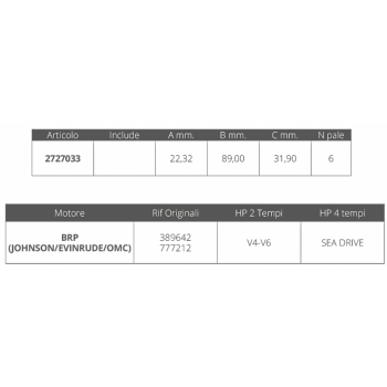 GIRANTE JOHNSON/EV. 2T V4-V6