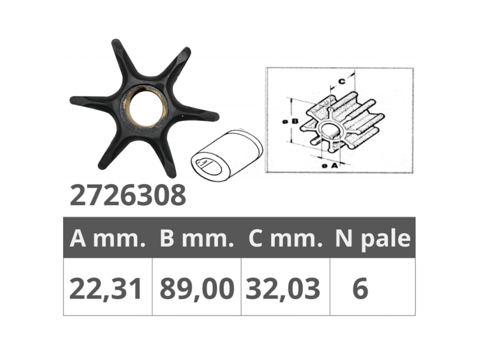 GIRANTE JOHNSON/EV. 2T V4-V6