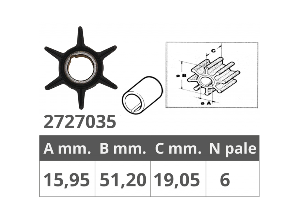 GIRANTE JOHNSON/EVINRUDE 2T 25HP