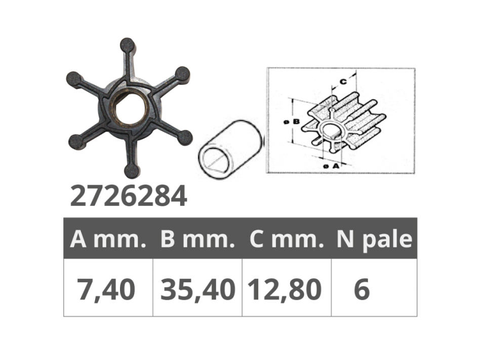 GIRANTE JOHNSON RIF.OR.09-1077B-9