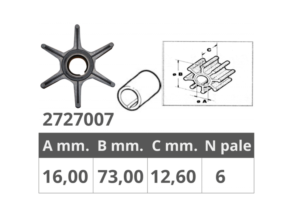 GIRANTE MERCURY 2/4T 18-50 HP